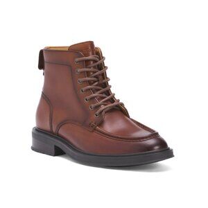 VINCE CAMUTO Cuero Men's Leather Moccasin Toe Boots